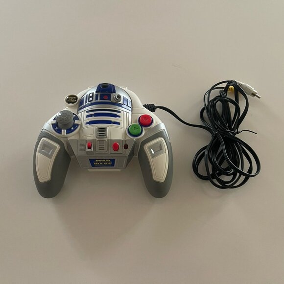 Jakks Pacific Star Wars R2D2 TV Games Plug N Play Controller Tested Working - Picture 1 of 15